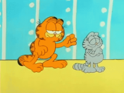 Where does Garfield keep trying to send Nermal?