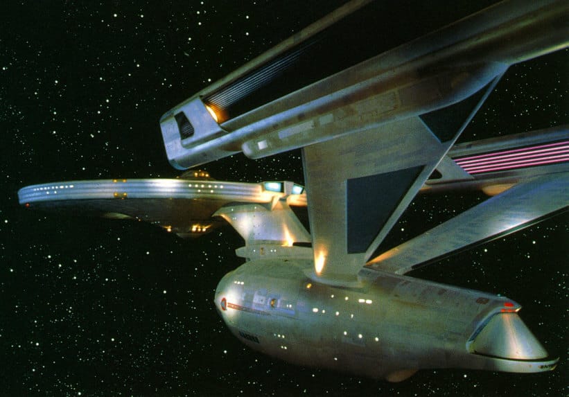How fast is warp 1 in Star Trek?