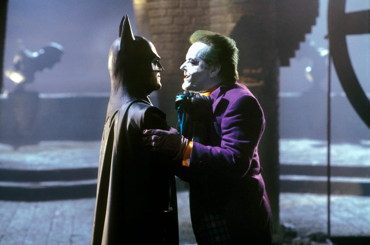 What comedy legend was almost a big-screen Batman villain twice?