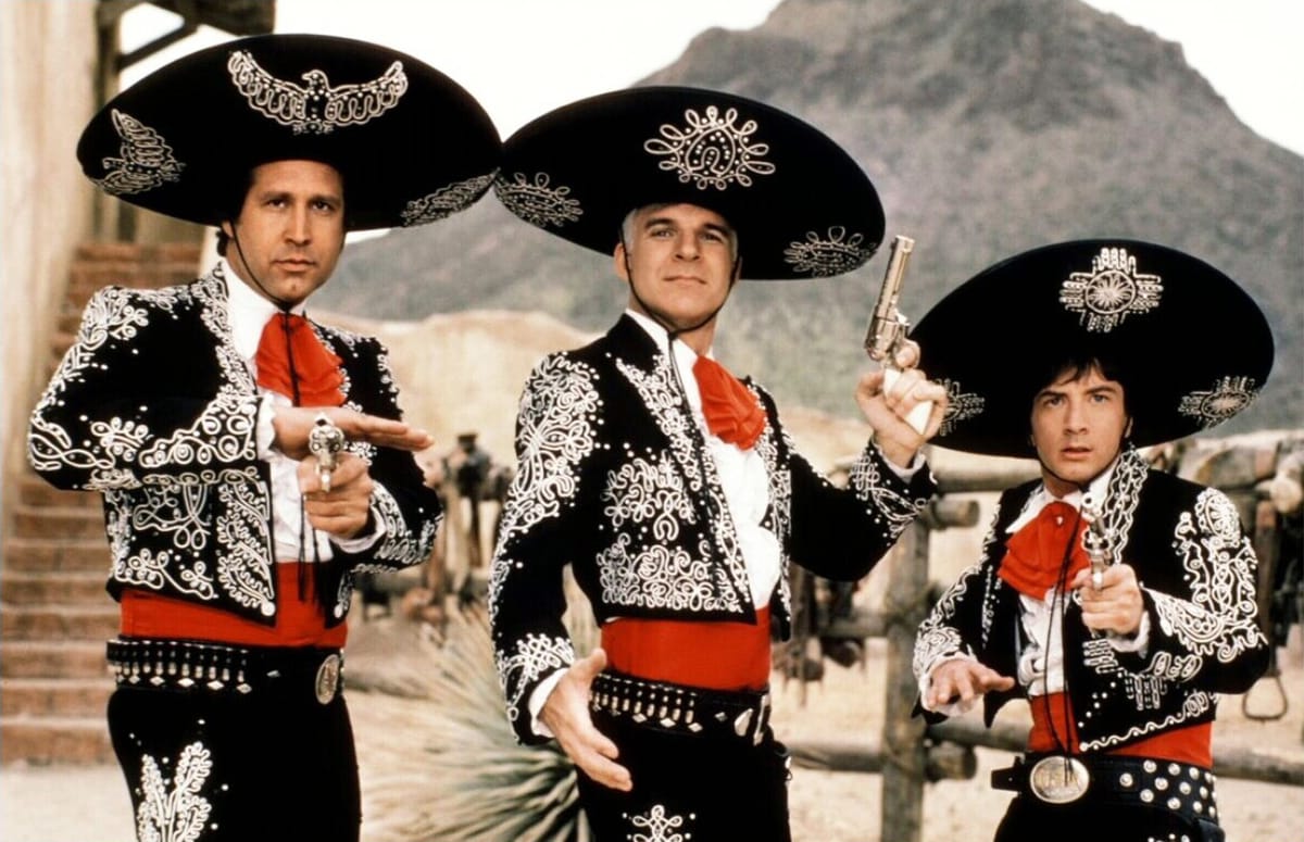 What's the name of the lead bandit in Three Amigos?