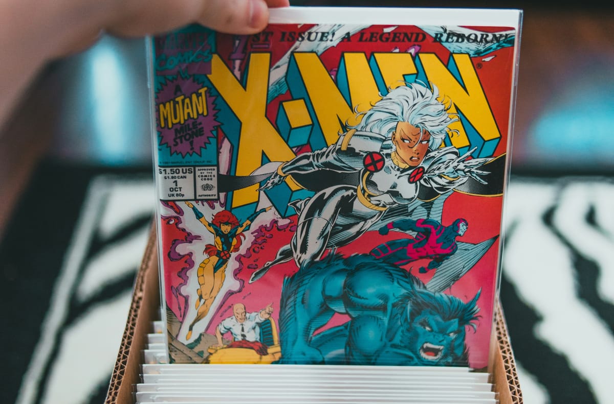 Which member of the X-Men has a pet dragon in the comic books?