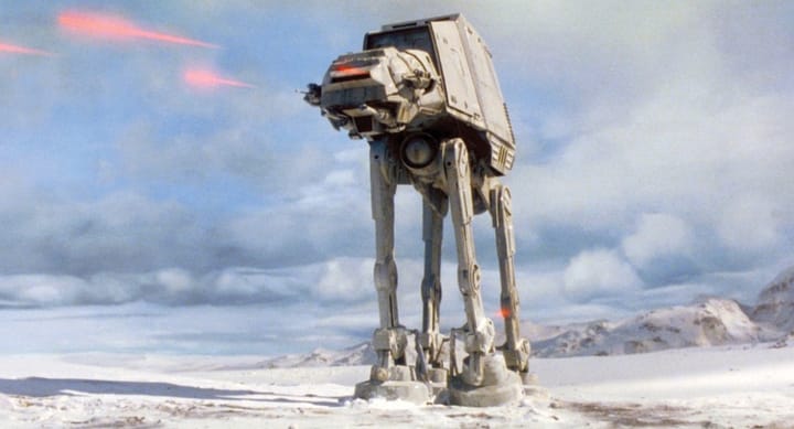 What does AT-AT stand for?