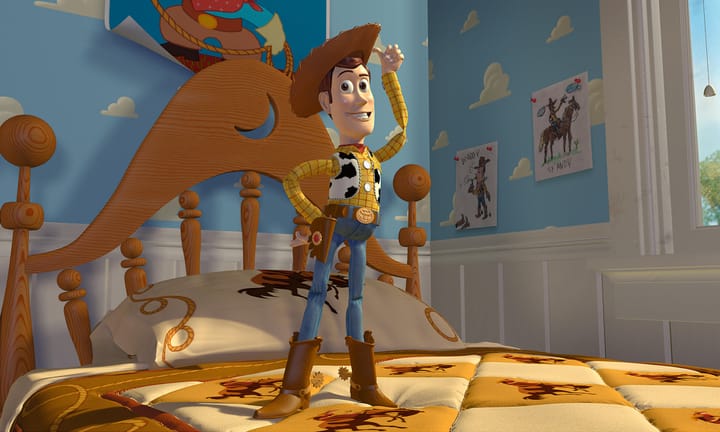 What’s the name of the boy who owns Woody in Toy Story?